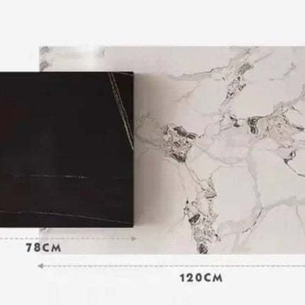 Marble rectangular luxury stone coffee table-Coffee Table