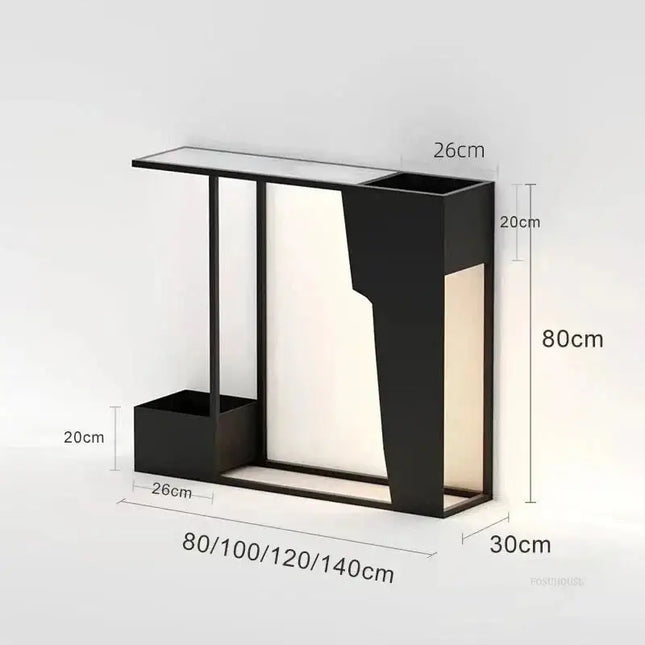 ChandelierDecor-Minimalist Console Table