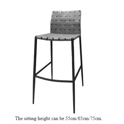 Sandal Luxe Italian Bar Chair – Minimalist Elegance in Every Detail-Bar Stools
