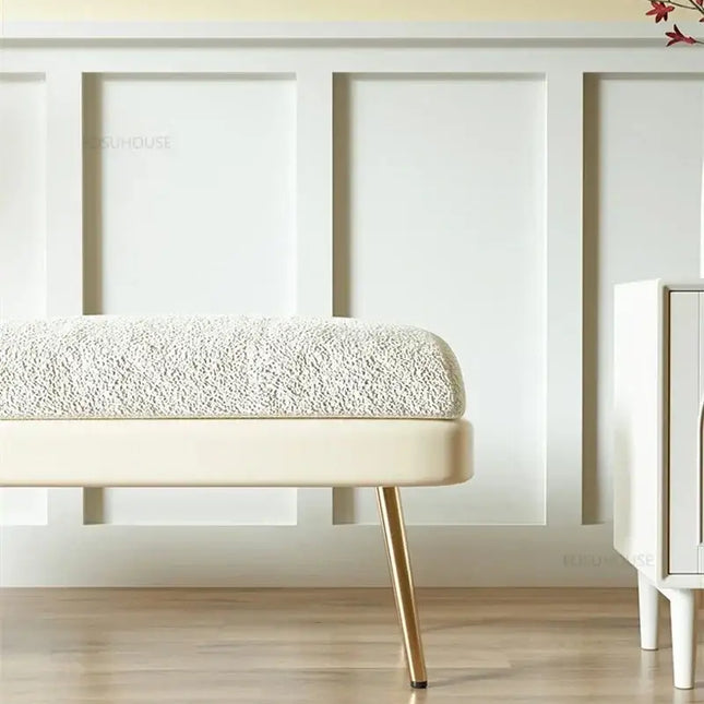 Stylish Shoe Changing Bench – Comfortable Entryway Seating-Benches