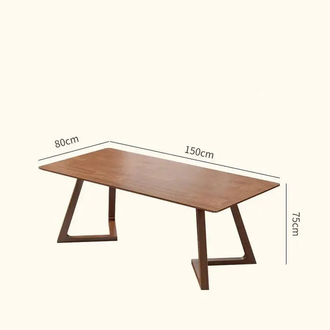 Terraz Wooden Minimalistic Dining Table Set – Simplicity Meets Elegance-Dining Tables