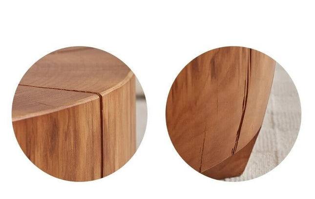 Tree Trunk Solid Wood Coffee Table-Coffee Table