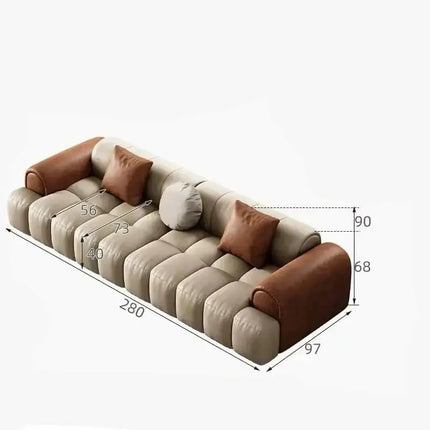 ChandelierDecor-Luxury Sofa