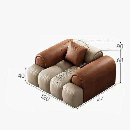 ChandelierDecor-Luxury Sofa