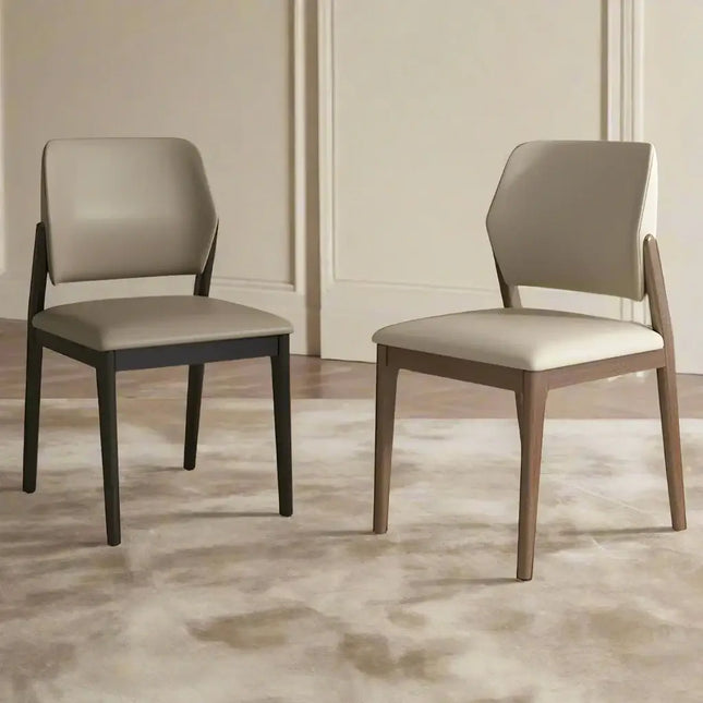 Walnut Wood Comfort Dining Chairs