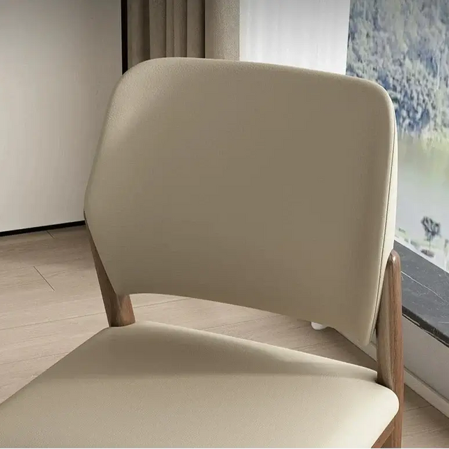 Walnut Wood Comfort Dining Chairs