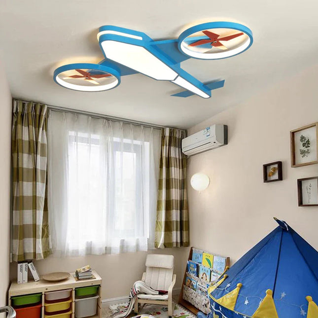ChandelierDecor - Aeroplane Light for Kids Room Decor