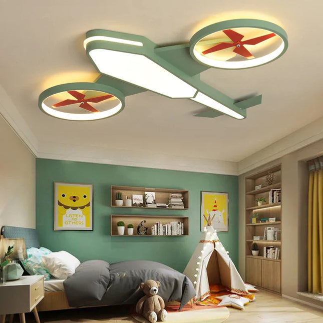 ChandelierDecor - Aeroplane Light for Kids Room Decor