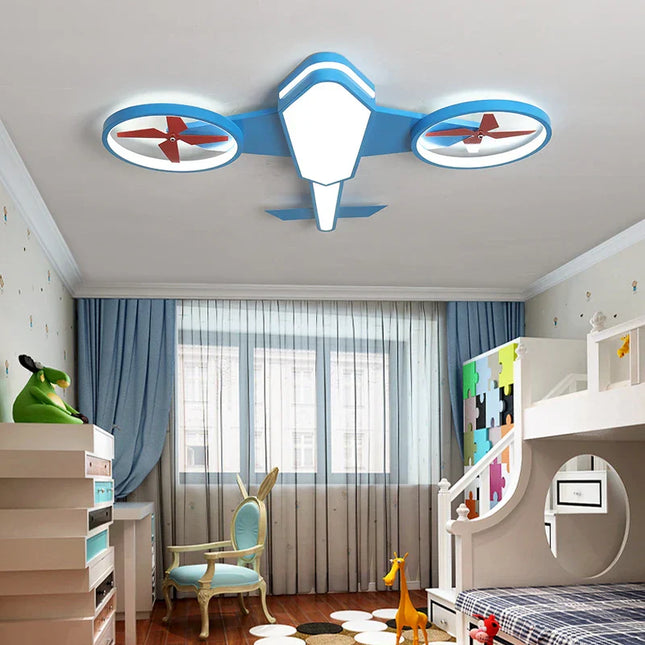 ChandelierDecor - Aeroplane Light for Kids Room Decor