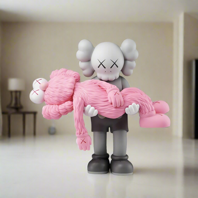 ChandelierDecor - KAWS Gone Pink Statue Sculpture