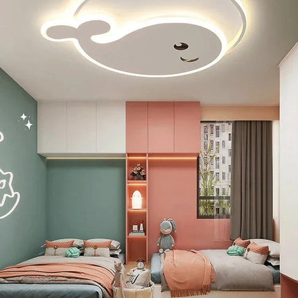 ChandelierDecor - Dolphin Shape LED Ceiling Light For Kids Room