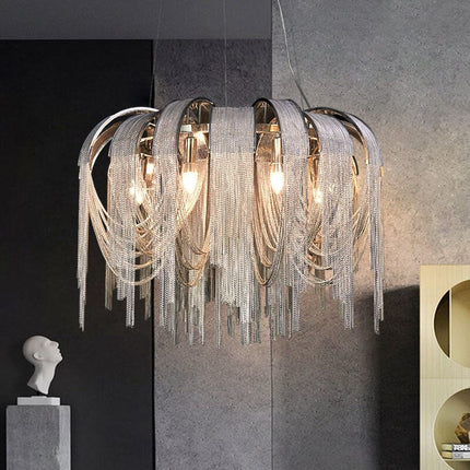 ChandelierDecor - Chain Chandelier: Elegant Lighting Fixture for Modern Spaces