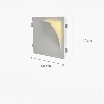 ChandelierDecor - Creative Minimalistic Edge Wall Light - Pack of 2