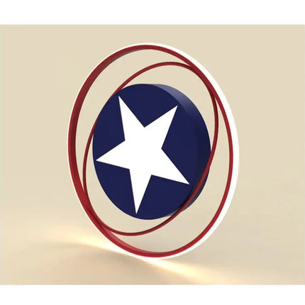 ChandelierDecor - Captain America Ceiling Light for Kids Room