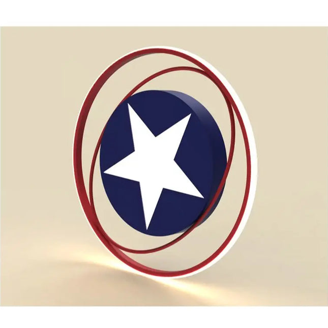 ChandelierDecor - Captain America Ceiling Light for Kids Room
