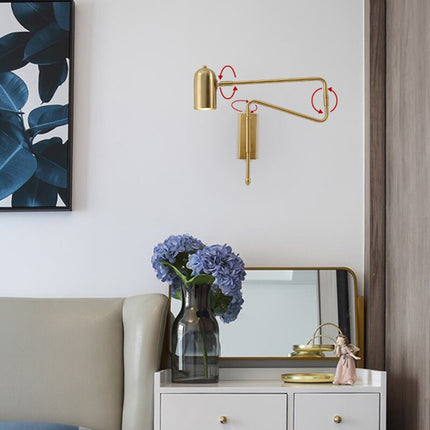 ChandelierDecor - Long Arm Wall Lamp