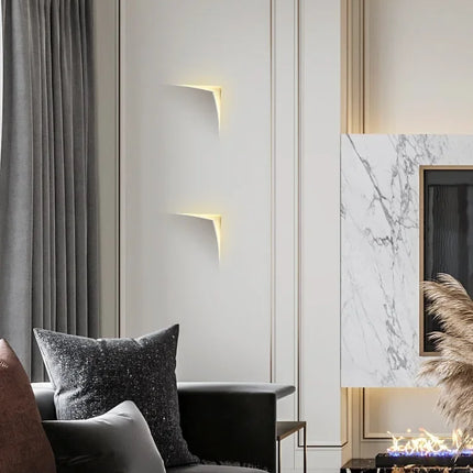 ChandelierDecor - Creative Minimalistic Edge Wall Light - Pack of 2
