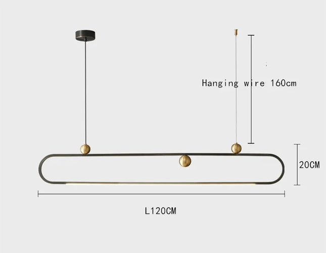 ChandelierDecor - Line Art Kitchen Island Lighting