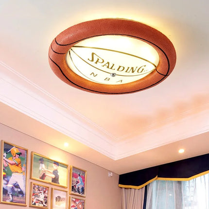 ChandelierDecor - Basketball Spalding NBA Kids Room Ceiling Light
