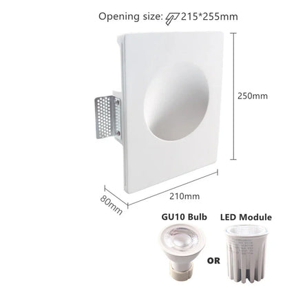ChandelierDecor - Modern Recessed LED Wall Light
