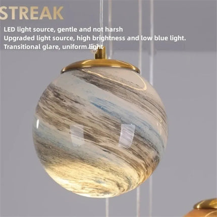 ChandelierDecor - Feel like an Astronaut in Space Kids Ceiling Light