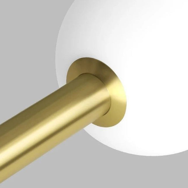ChandelierDecor - Minimalist Pole Globes Pendant Staircase Chandelier