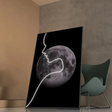 ChandelierDecor - Abstract Figure LED Porch Wall Art