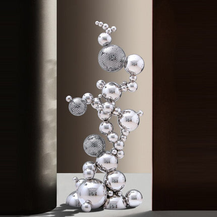 ChandelierDecor - Abstract Jumbled Balls Stainless Steel Ornament