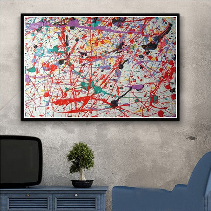 ChandelierDecor - Abstract Street Graffiti Canvas Wall Art