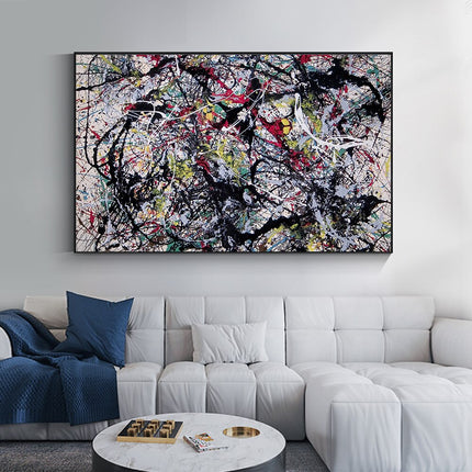 ChandelierDecor - Abstract Street Graffiti Canvas Wall Art