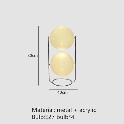 ChandelierDecor - Acrylic Ball Floor Lamp - Illuminating Home Décor