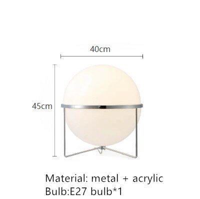 ChandelierDecor - Acrylic Ball Floor Lamp - Illuminating Home Décor