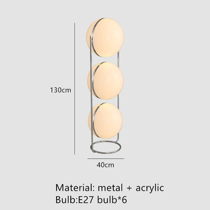 ChandelierDecor - Acrylic Ball Floor Lamp - Illuminating Home Décor