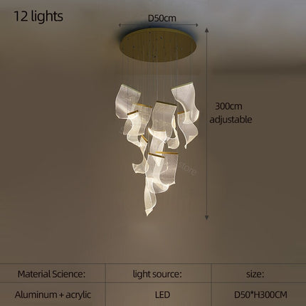 ChandelierDecor - Acrylic Chandelier: Illuminate Your Space