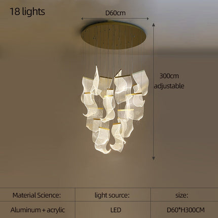 ChandelierDecor - Acrylic Chandelier: Illuminate Your Space
