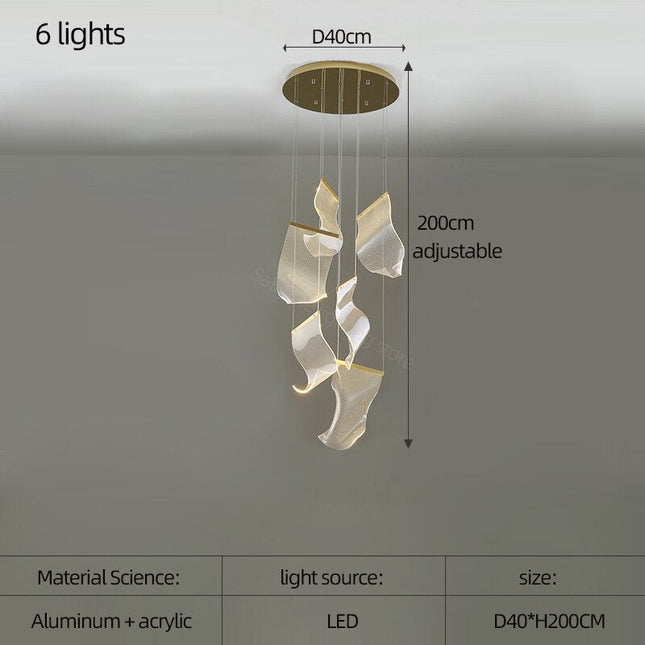 ChandelierDecor - Acrylic Chandelier: Illuminate Your Space