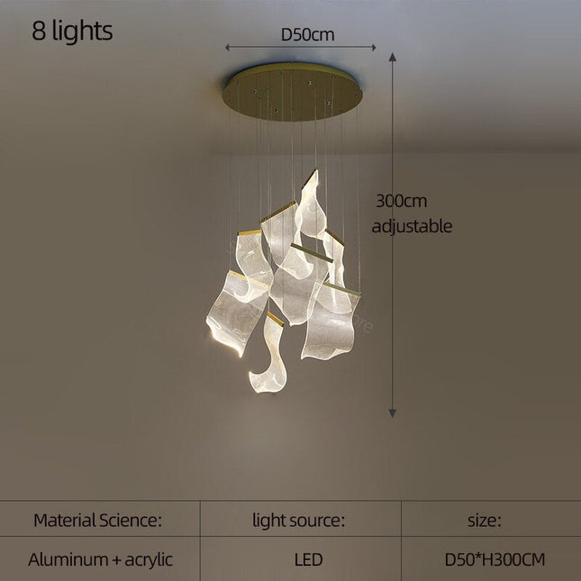 ChandelierDecor - Acrylic Chandelier: Illuminate Your Space