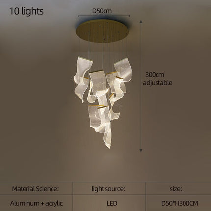 ChandelierDecor - Acrylic Chandelier: Illuminate Your Space