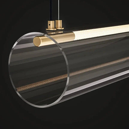 ChandelierDecor - Acrylic Long Tube LED Pendant Island Light