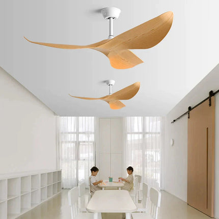 ChandelierDecor - Acrylic Wood Finish Designer Ceiling Fan