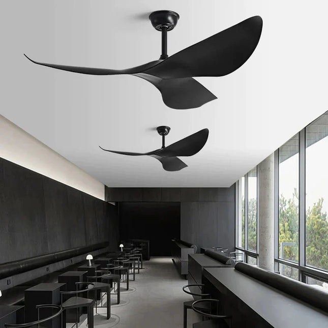 ChandelierDecor - Acrylic Wood Finish Designer Ceiling Fan