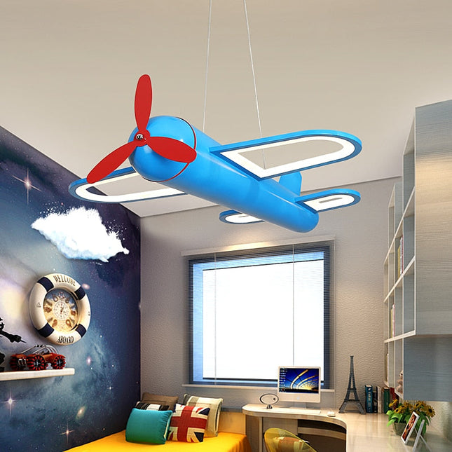 ChandelierDecor - Aeroplane Helicopter Ceiling Light - Aviation-Inspired Decor
