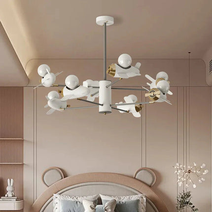 ChandelierDecor - Aeroplanes Ceiling Light for Kids Room