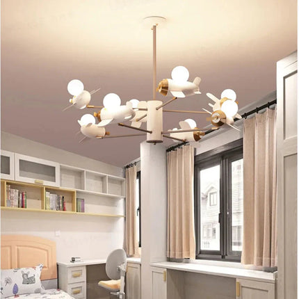 ChandelierDecor - Aeroplanes Ceiling Light for Kids Room