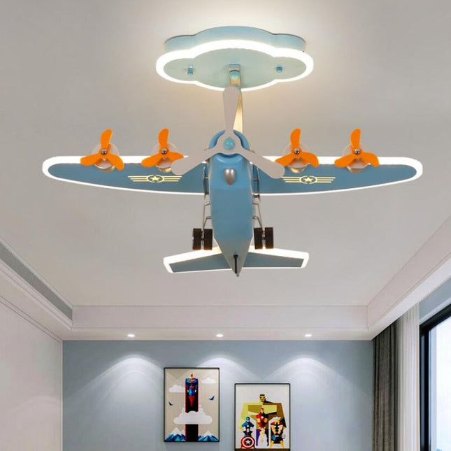 ChandelierDecor - Airplane Air Force One Ceiling Light for Kids Room