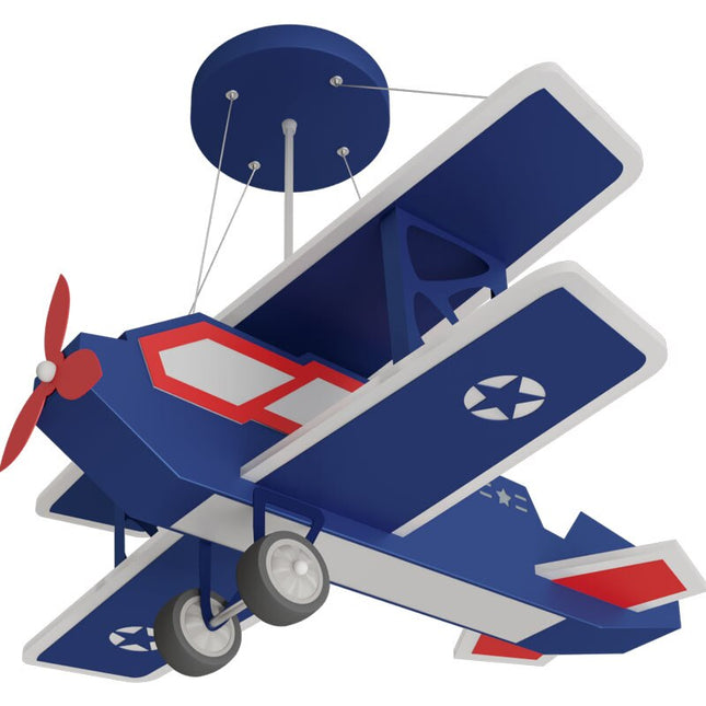ChandelierDecor - Airplane LED Hanging Light for Kids Room