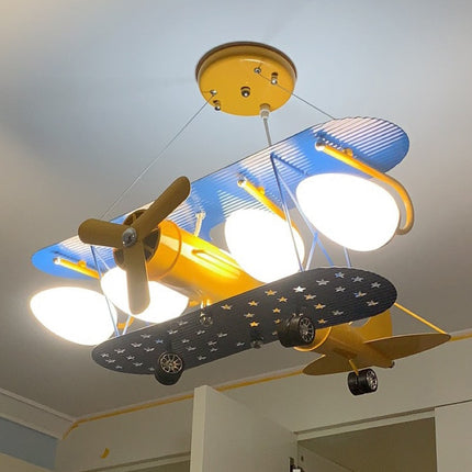 ChandelierDecor - Airplane LED Light with Fan - Enjoy Comfortable Lighting