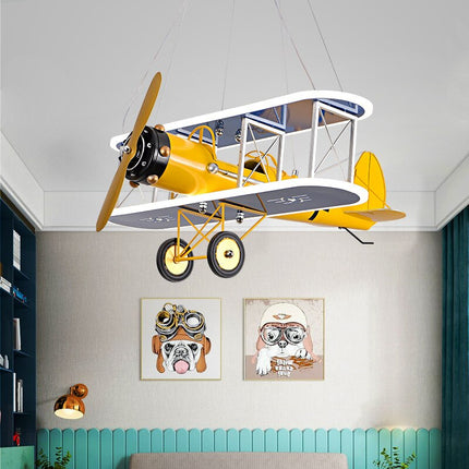 ChandelierDecor - Airplane LED Pendant Light for Kids Nursery
