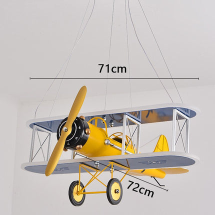 ChandelierDecor - Airplane LED Pendant Light for Kids Nursery
