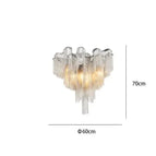 Diamètre de chasse d'eau 60cm - Hauteur 70cm / Blanc froid